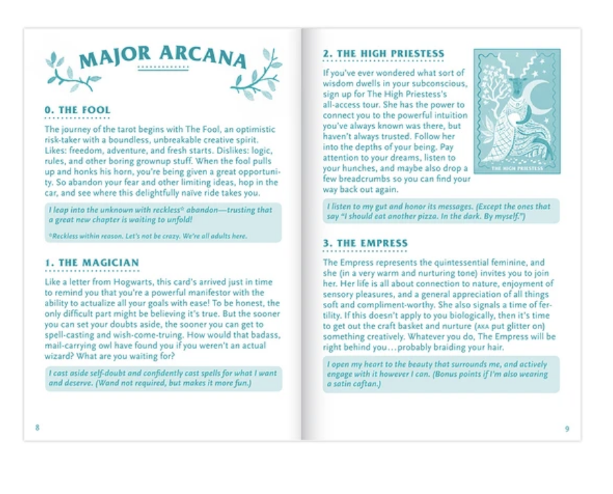 Affirmators! Tarot Deck