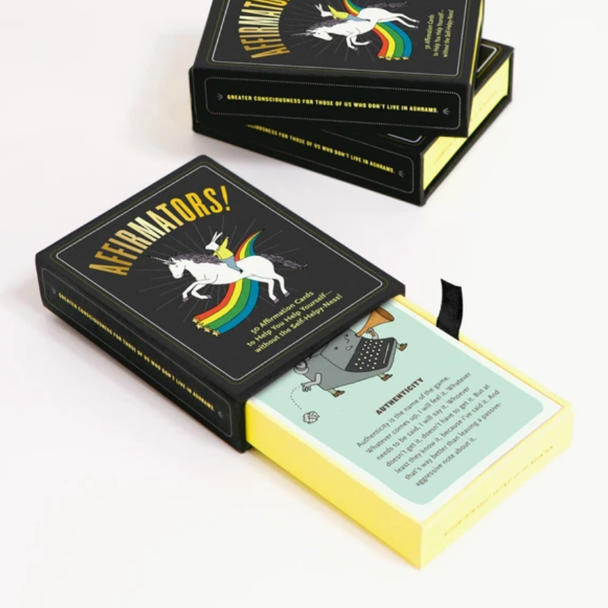 Affirmators! 50 Affirmation Cards to Help You Help Yourself