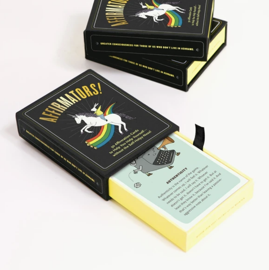 Affirmators! 50 Affirmation Cards to Help You Help Yourself