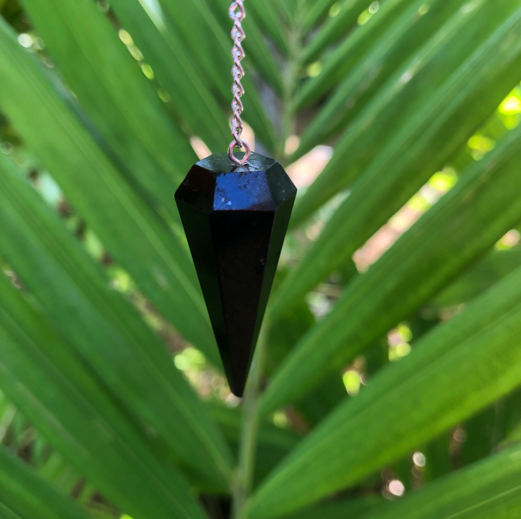 Black Tourmaline Pendulum