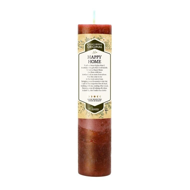Blessed Herbal Candle Happy Home/Peace and Serenity