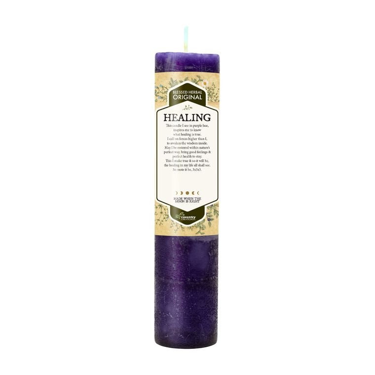 Blessed Herbal Candle Healing