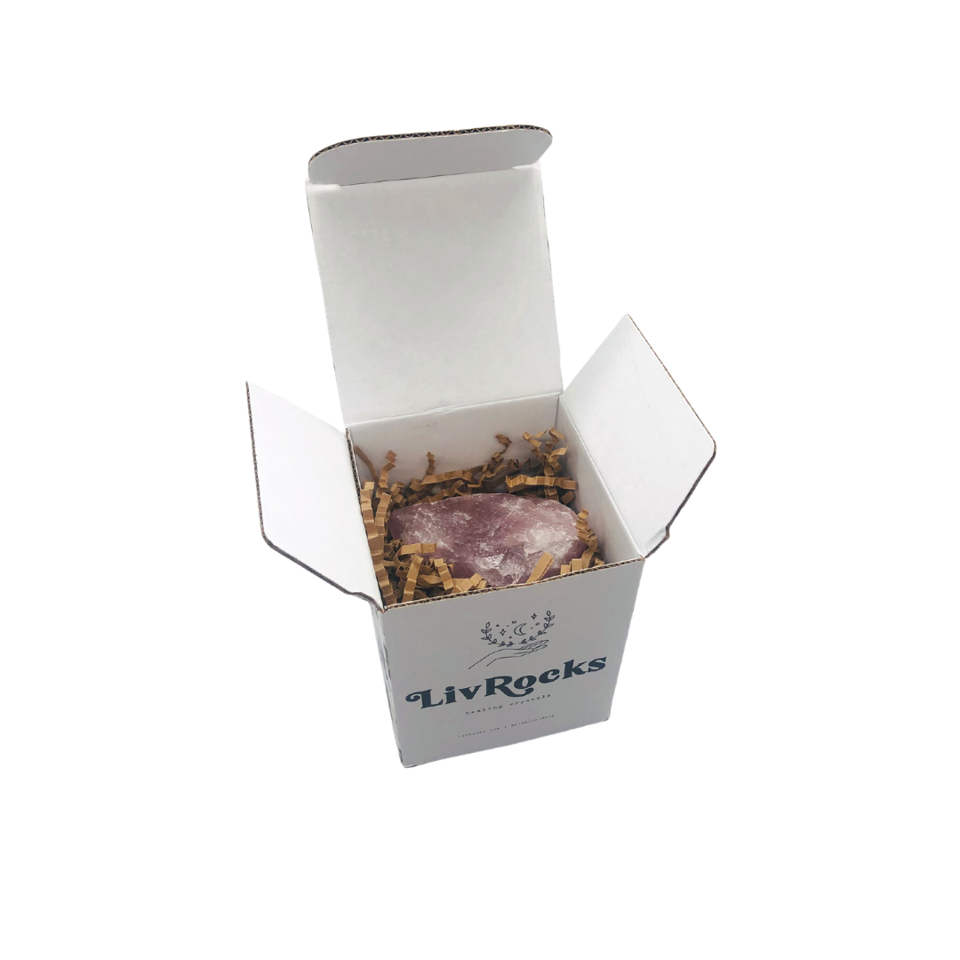 Boxed Healing Crystals (Rose Quartz)
