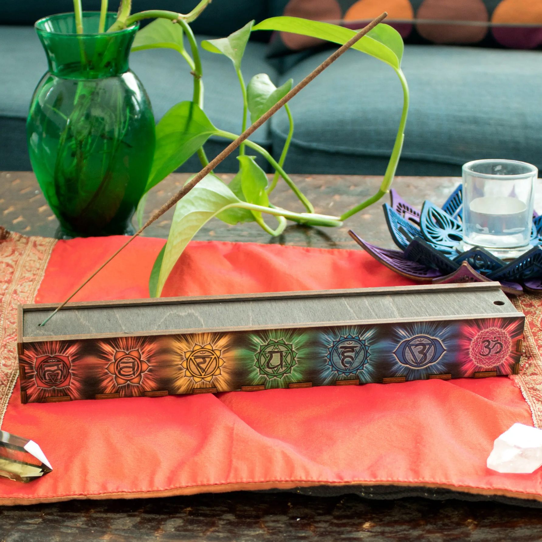 Chakra Full Color Stick Incense Box