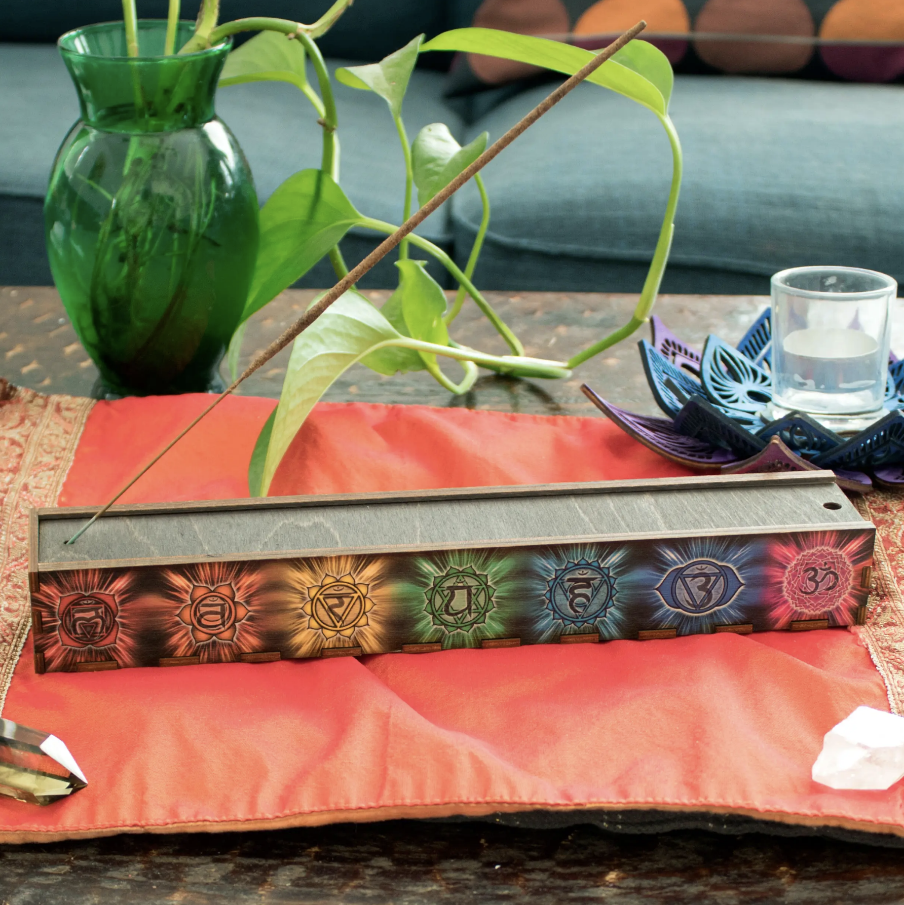 Chakra Full Color Stick Incense Box