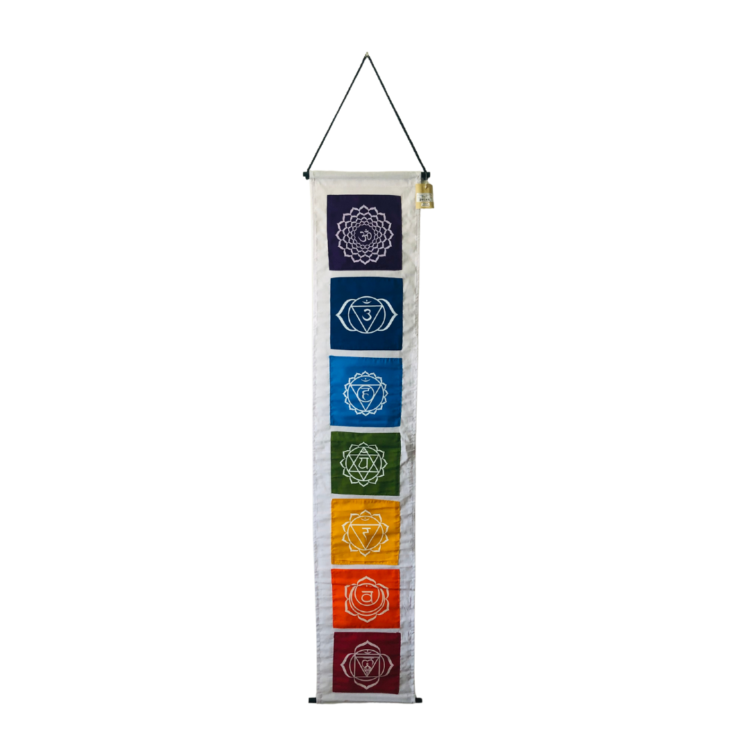 Chakra Banner (white)