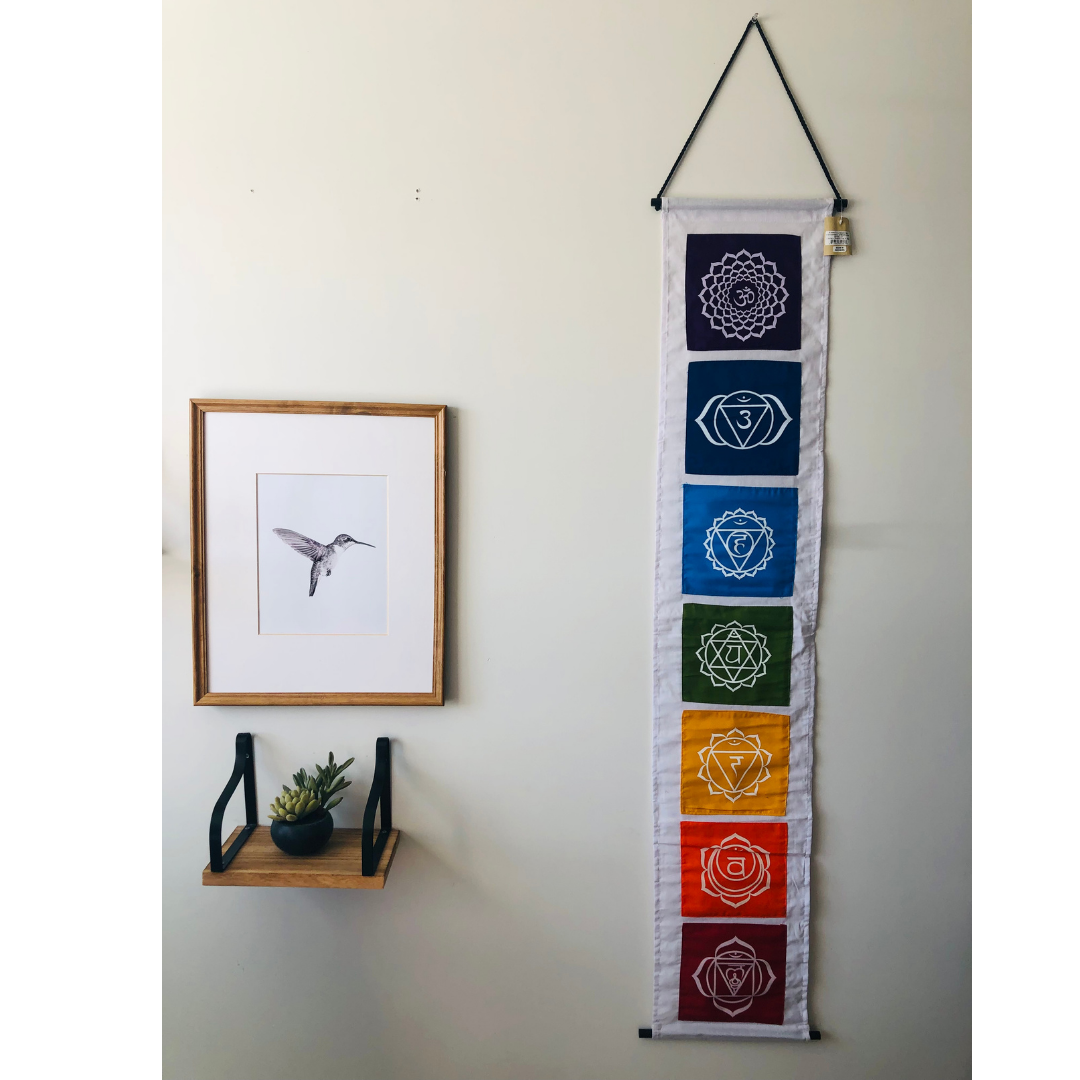 Chakra Banner (white)