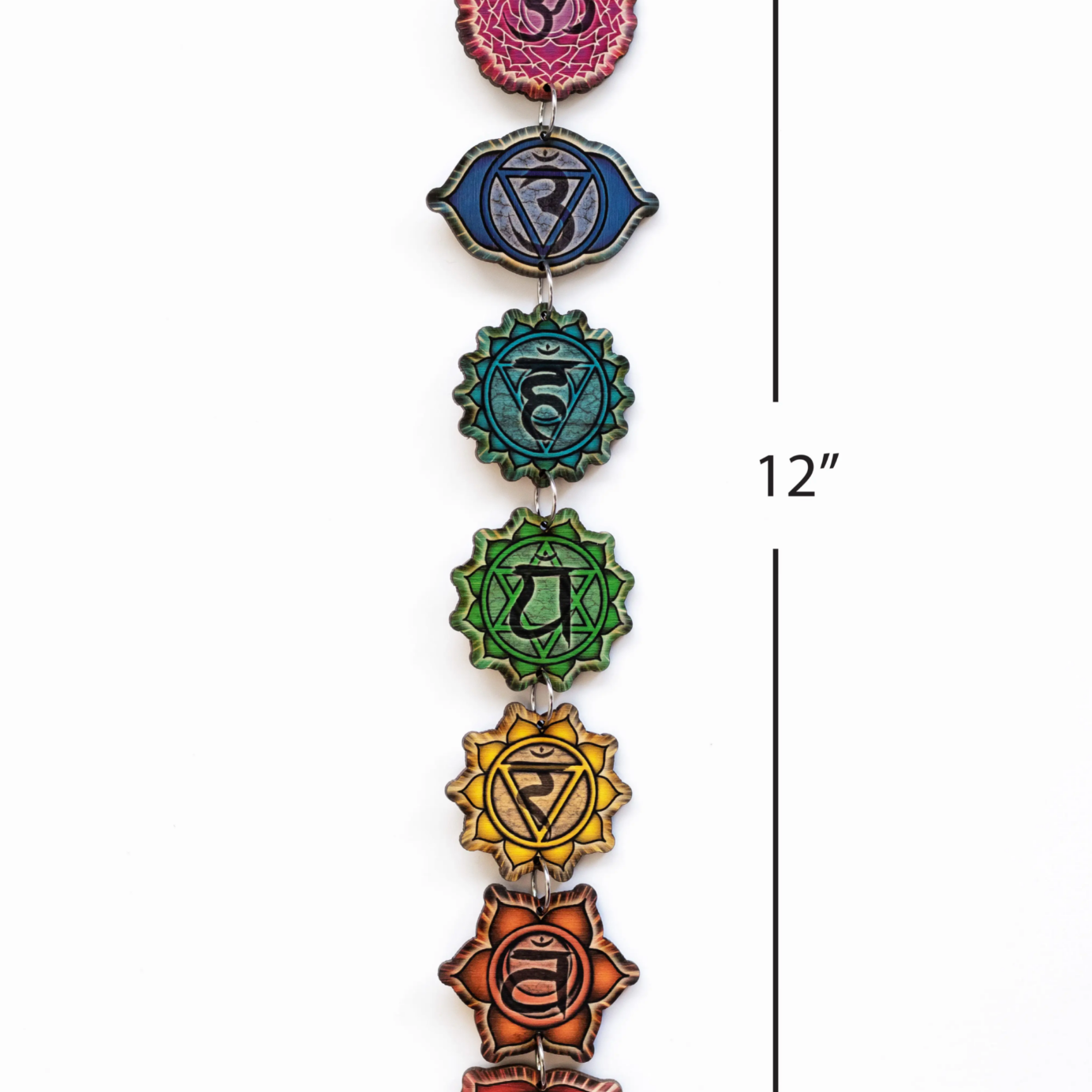 Chakra Full Color Linked Wall Art (small)