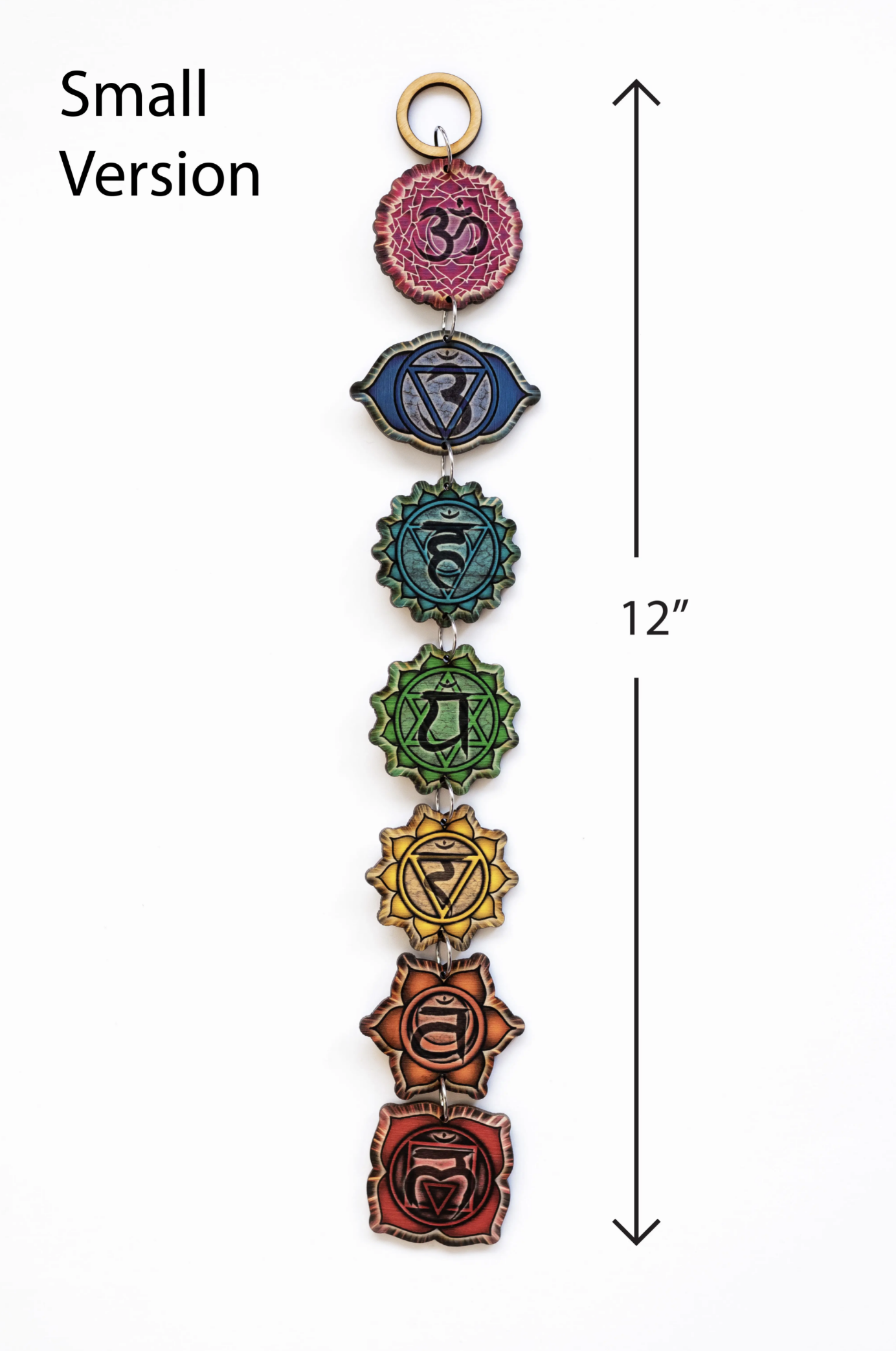 Chakra Full Color Linked Wall Art (small)