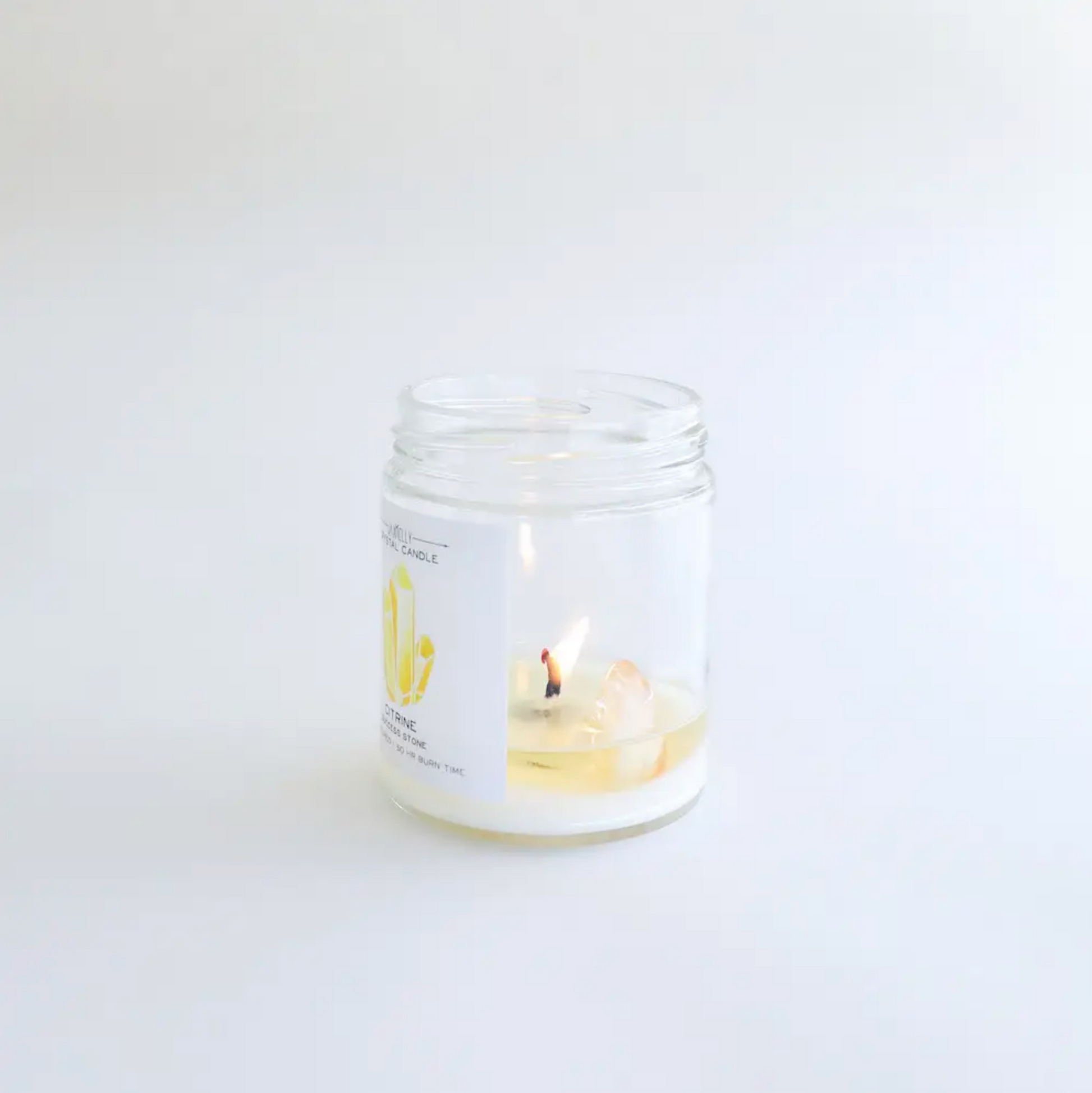 Crystal Candle - Citrine