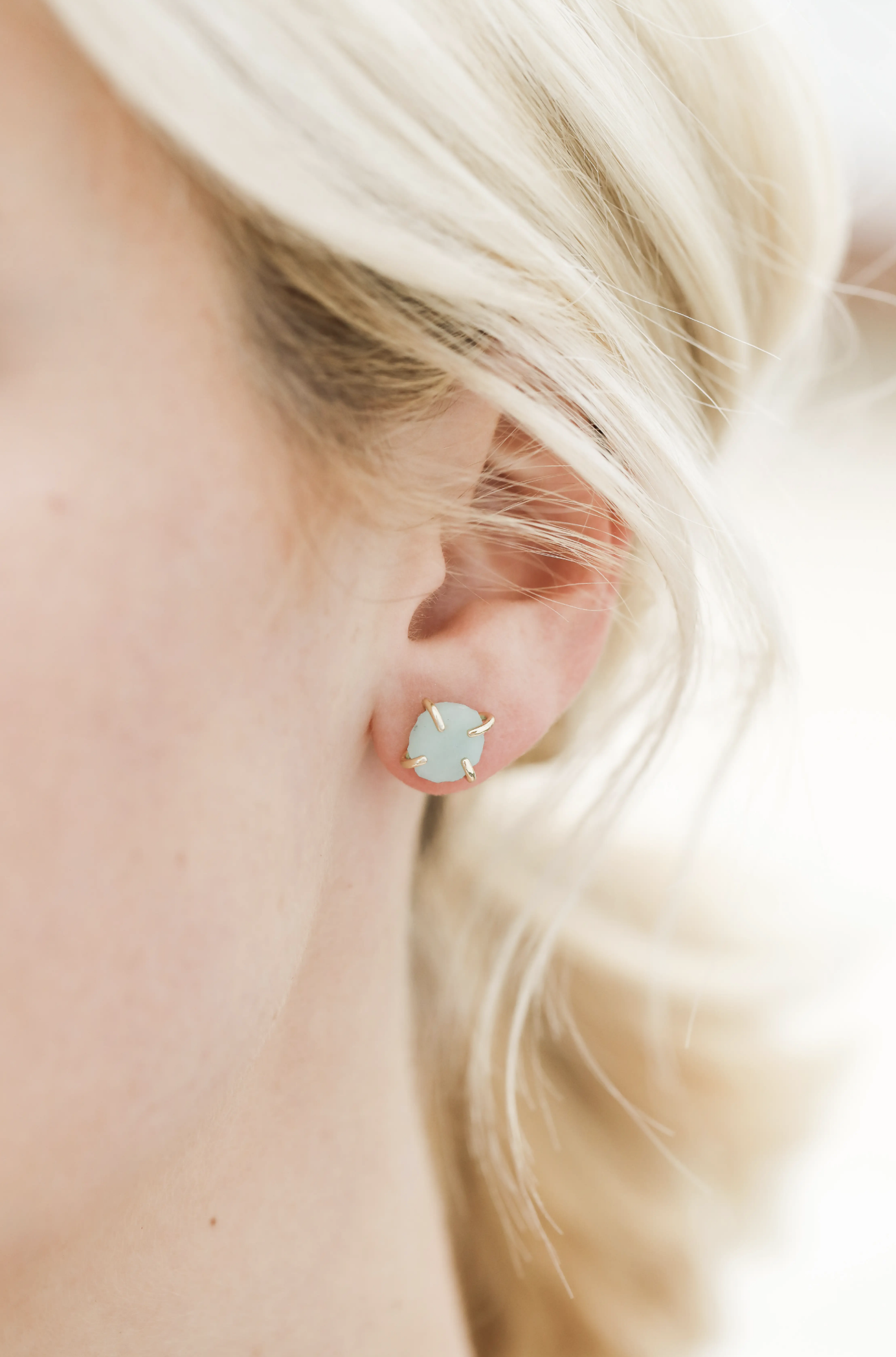 Amazonite Earring