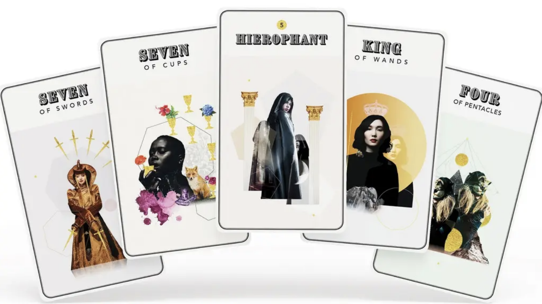 Gold Lyre Tarot Deck