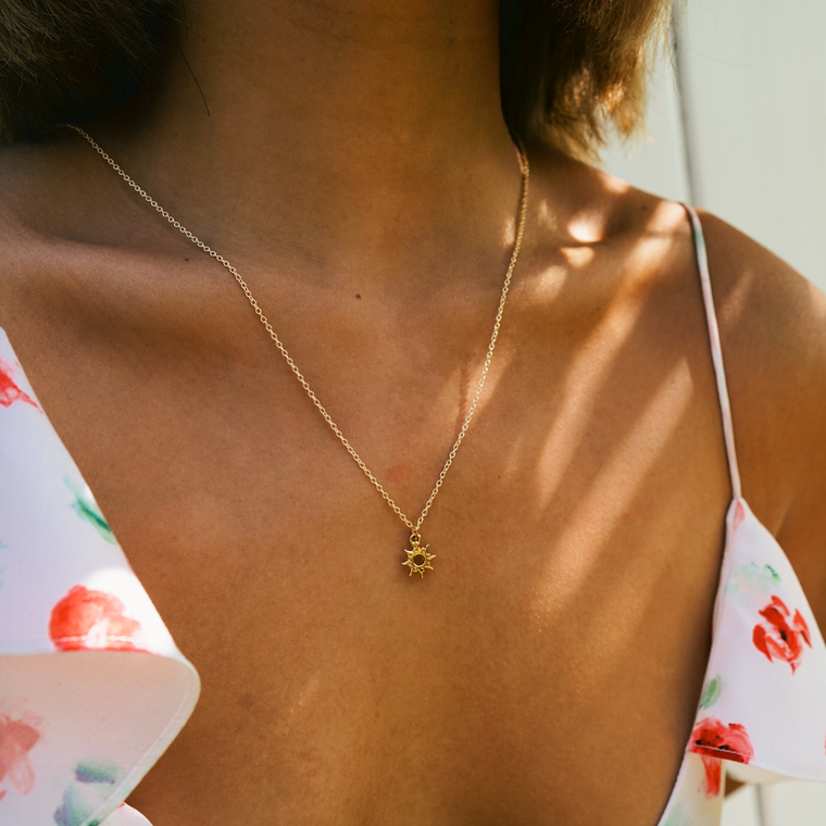 "Good Vibes" Affirmation Necklace
