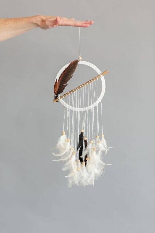 Half Moon Dreamcatcher
