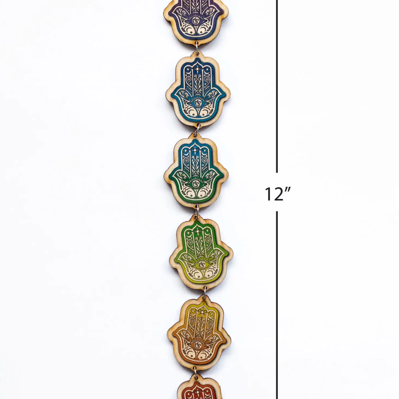 Hamsa Full Color Linked Wall Art (Small)