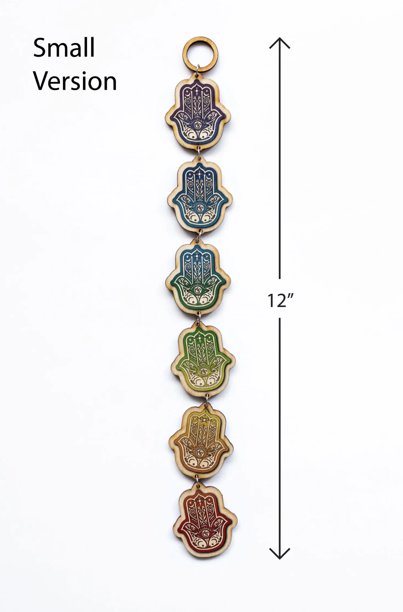 Hamsa Full Color Linked Wall Art (Small)