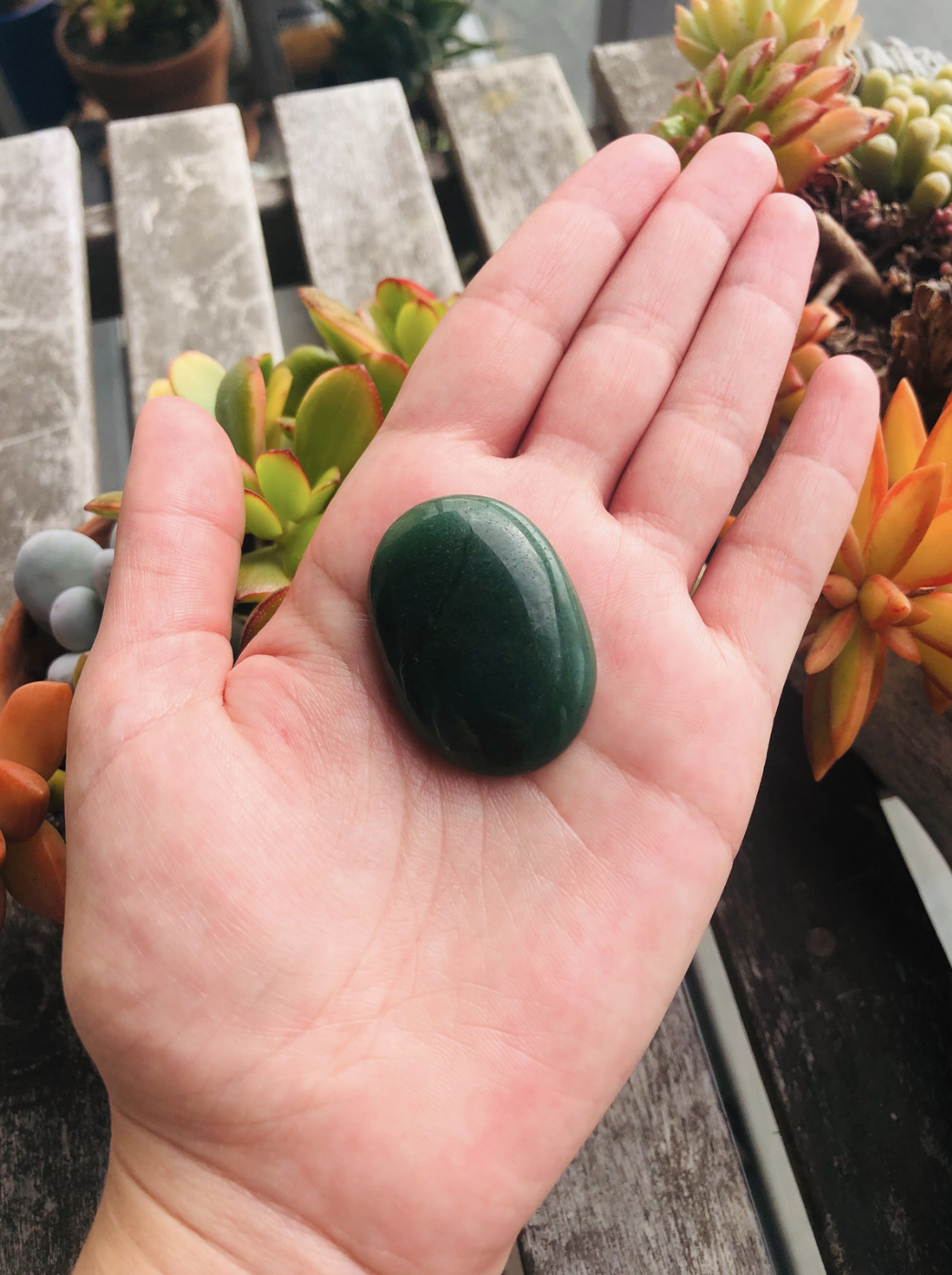 Jade Worry Stone