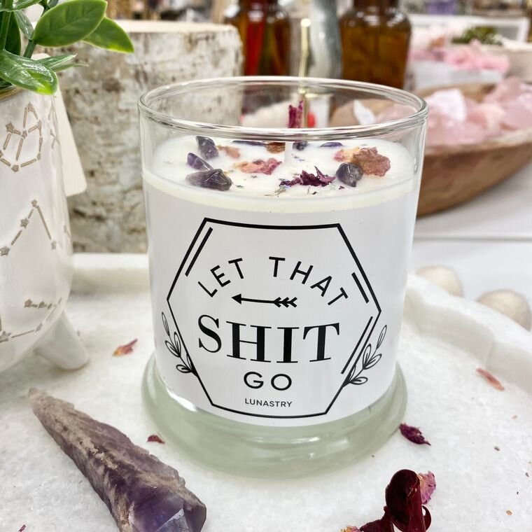 "Let It Go" Candle