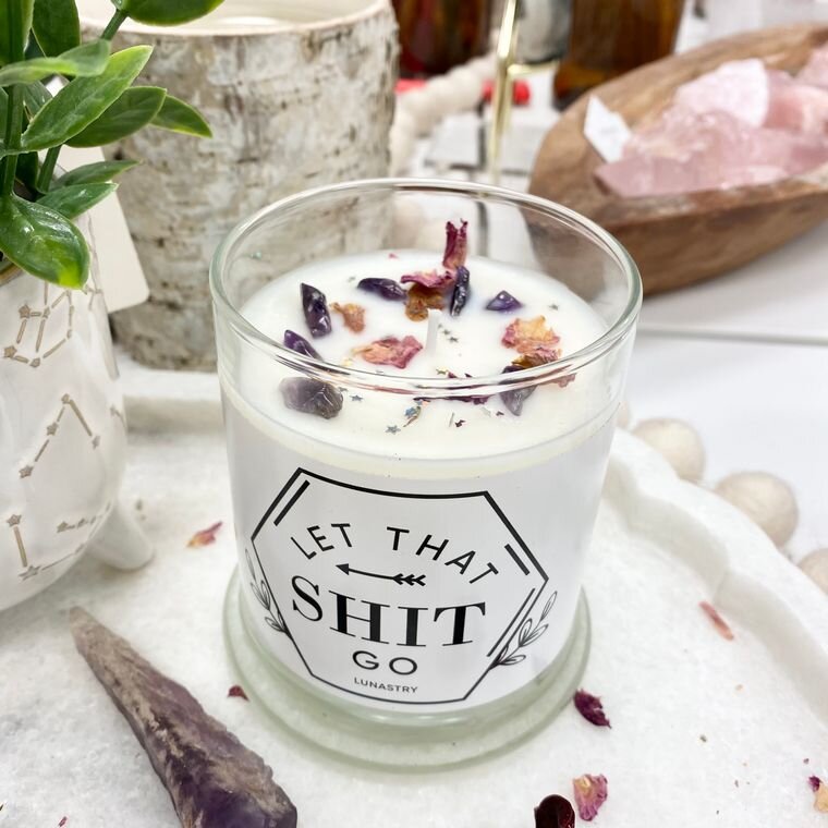 "Let It Go" Candle