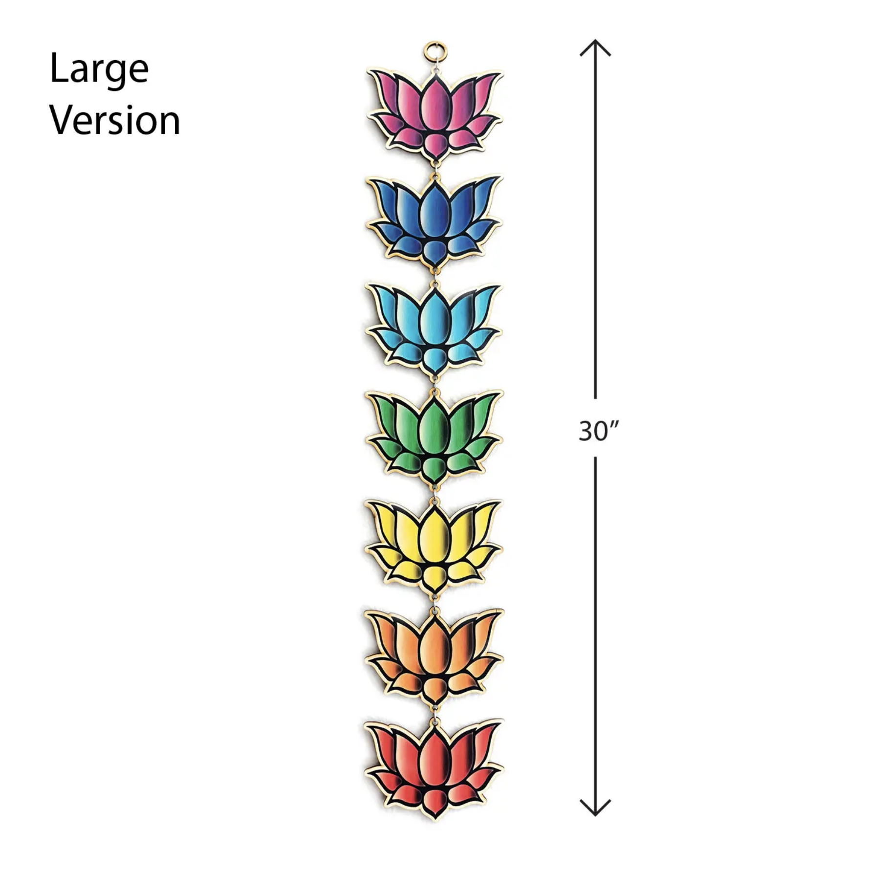 Lotus Full Color Linked Wall Art (Large)