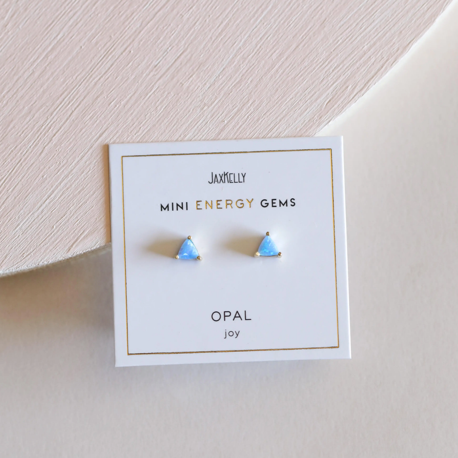 Mini Energy Earrings - Opal