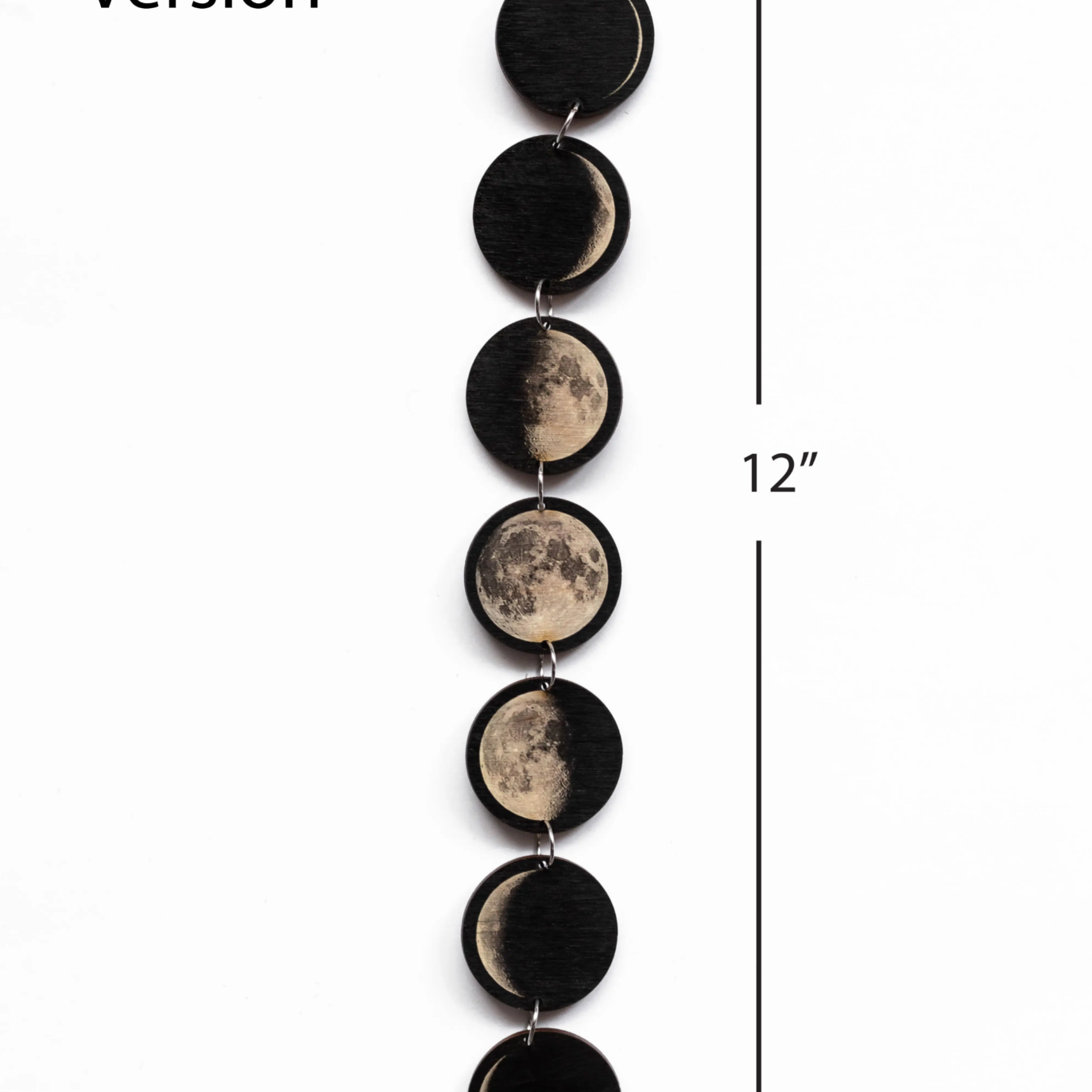 Moon Phases Linked Wall Art (Small)
