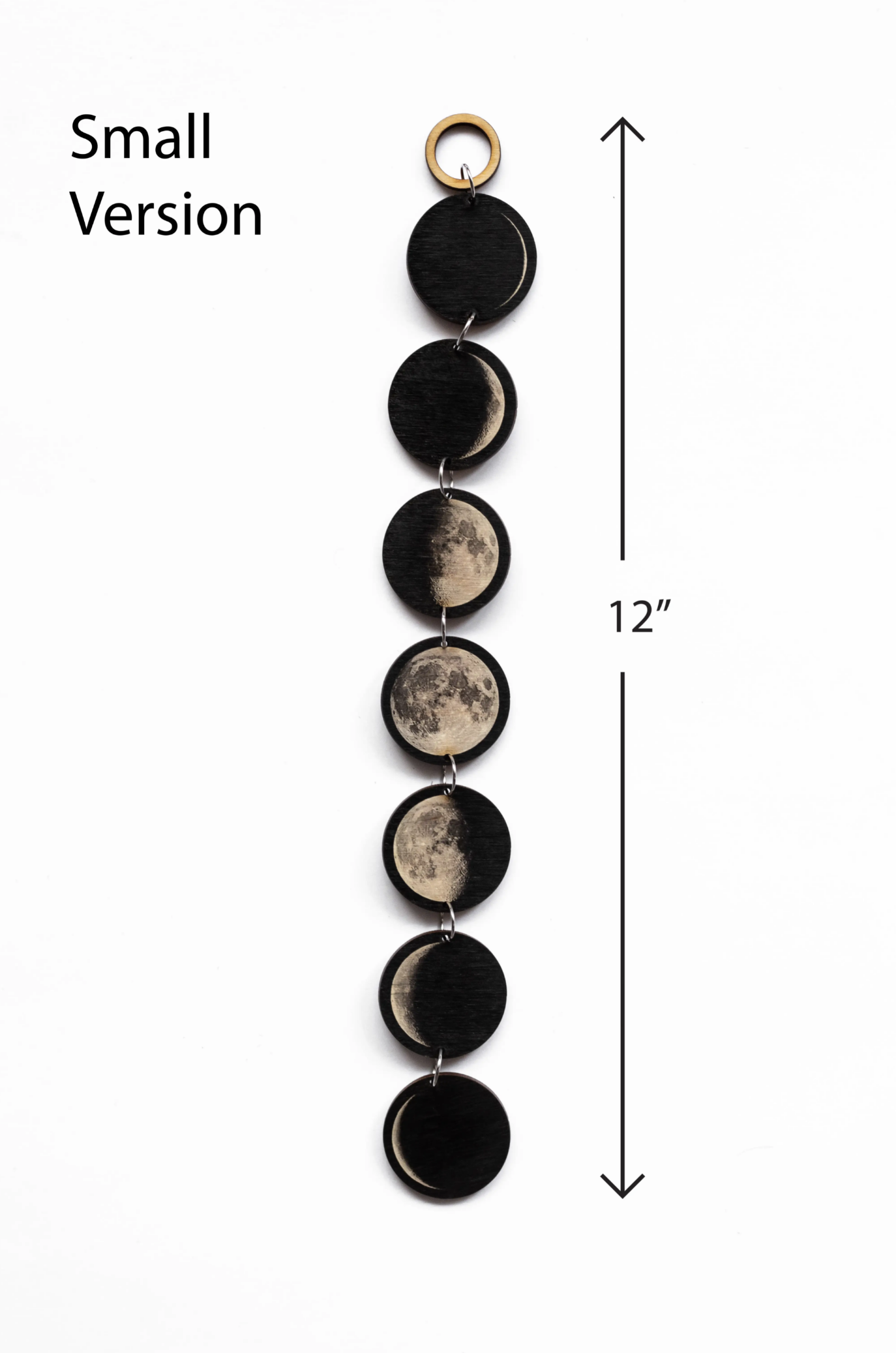 Moon Phases Linked Wall Art (Small)