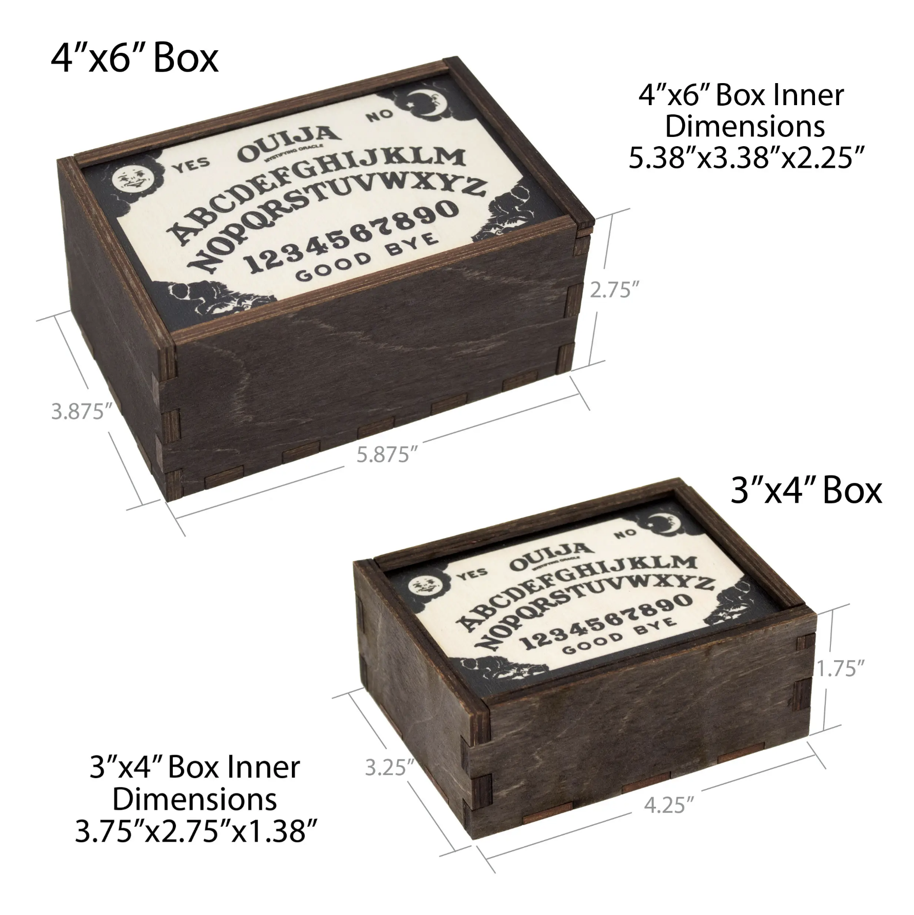Ouija Board Full Color Tarot Card/Stash Box (Small)
