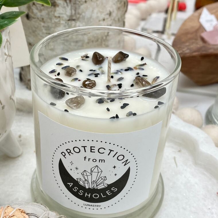 "Protection From A$$holes" Candle