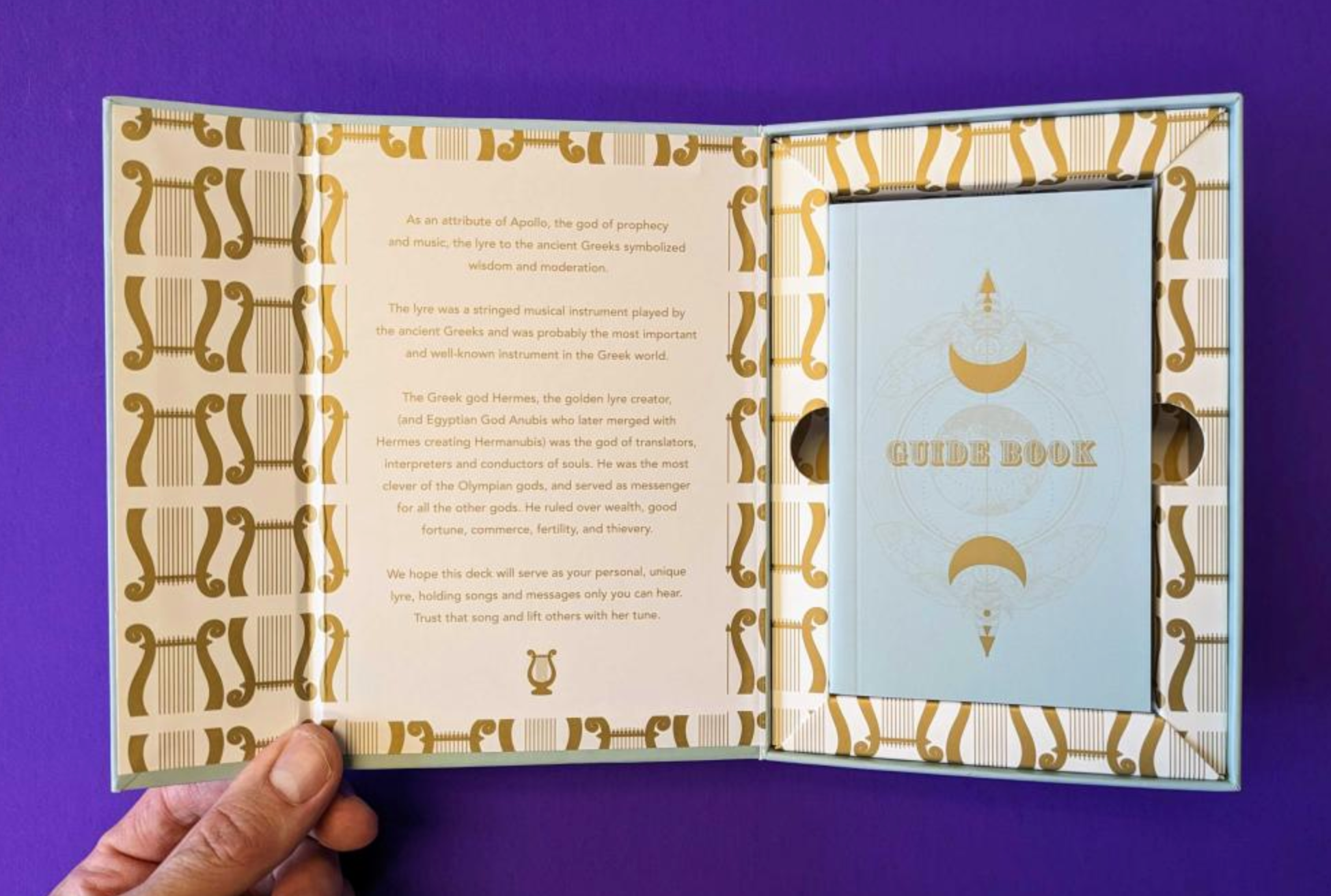 Gold Lyre Tarot by Lacy Martin & Christine Scanlon