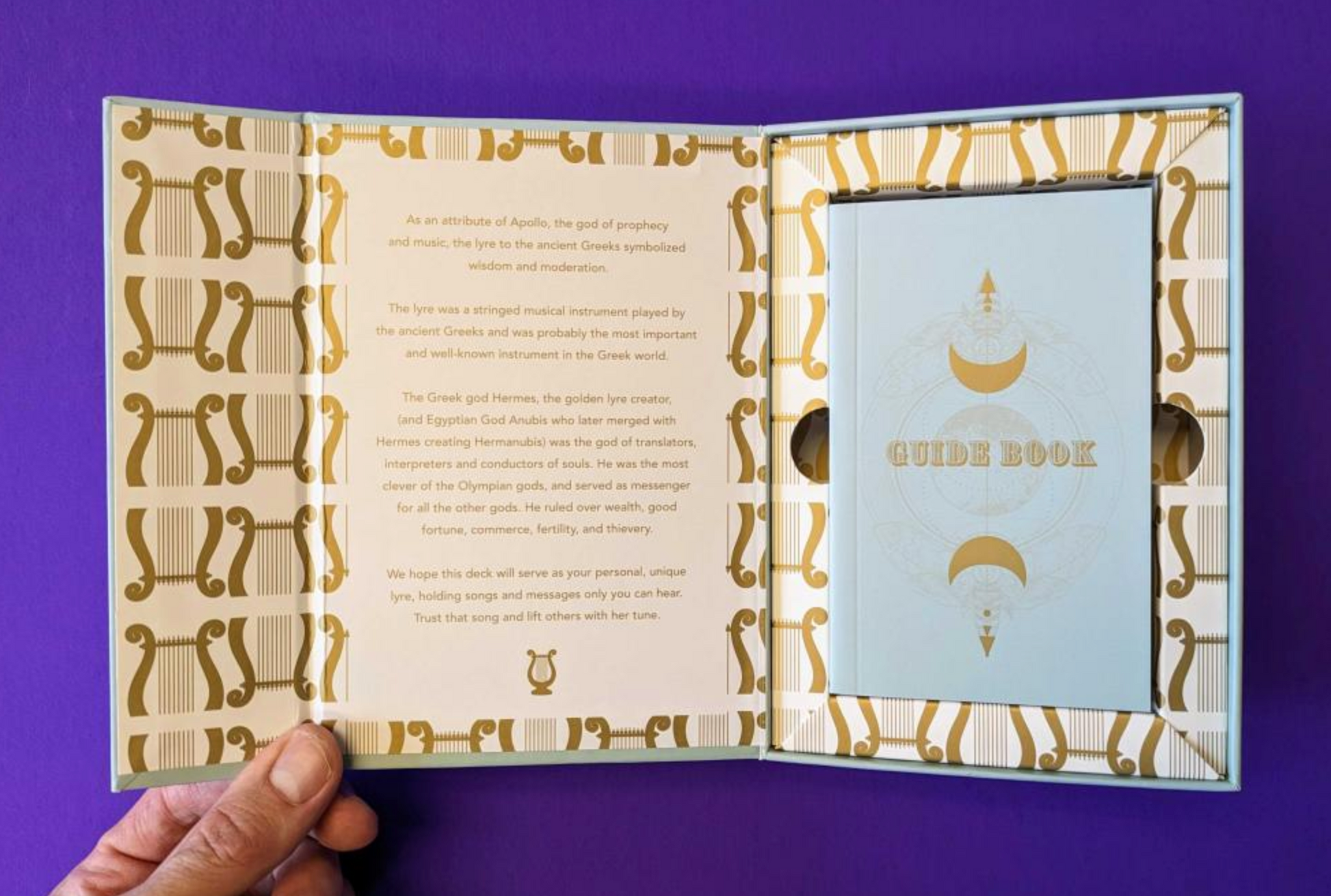 Gold Lyre Tarot by Lacy Martin & Christine Scanlon