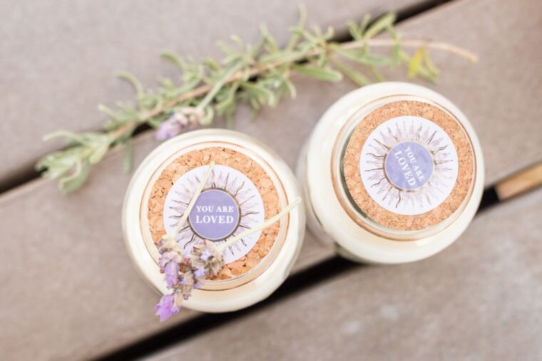 You Are Loved Candle Lavender/Orange Blossom